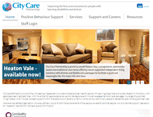 Tablet Screenshot of citycarepartnership.co.uk